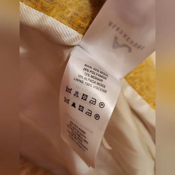 Alexachung mustard plaid trench coat - Picture 9 of 15